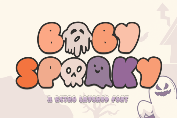 Baby Spooky: A Retro Display Font for Playful Branding