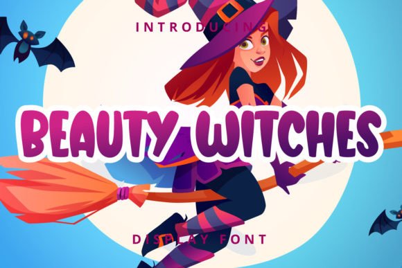 Beauty Witches Typeface Review: A Playful Display Font for Creative Brands