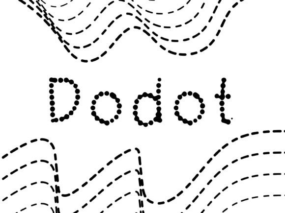Dodot Display Font for Modern Brand Campaigns