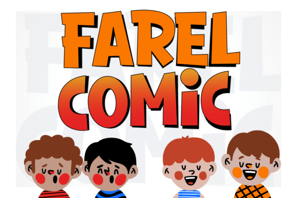 Farel Comic: A Playful Display Font for Modern Web Design