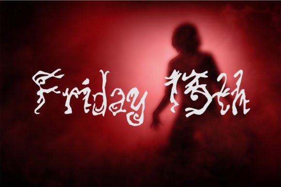 Friday 13th: The Quirky Display Font for Bold Designs