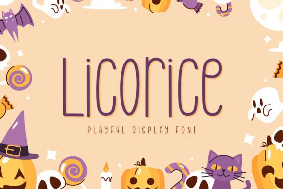 Licorice Display Font for Playful Editorial Branding