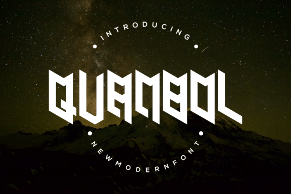 Quanbol Typeface for Modern Brand Identity
