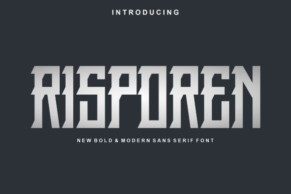 Risporen: The Modern Display Font for Scroll-Stopping Visuals