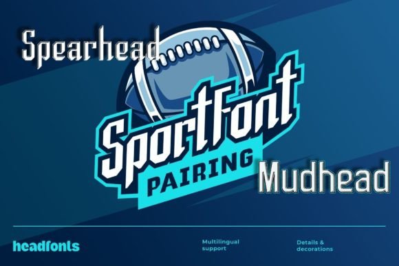Spearhead Mudhead Duo: A Modern Display Typeface for Campaigns
