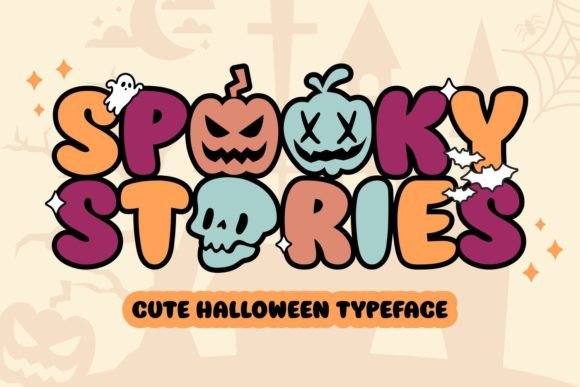 Spooky Stories: The Perfect Halloween Display Font for Editorial Design