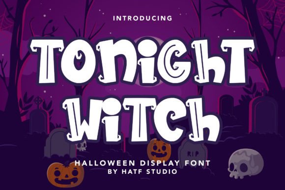 Tonight Witch Typeface Review: Spooky Display Fonts for Editorial Design