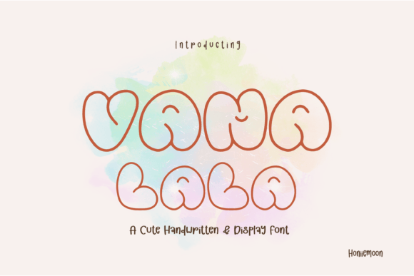 Vanalala Display Font for Bold Brand Visuals